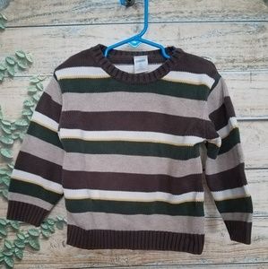 Gymboree striped pullover sweater size 3T
